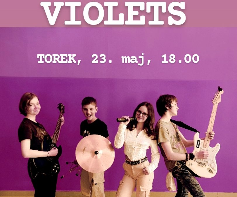 Koncert šolske glasbene skupine Violets