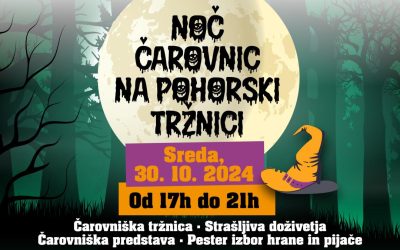 Noč čarovnic na Pohorski tržnici